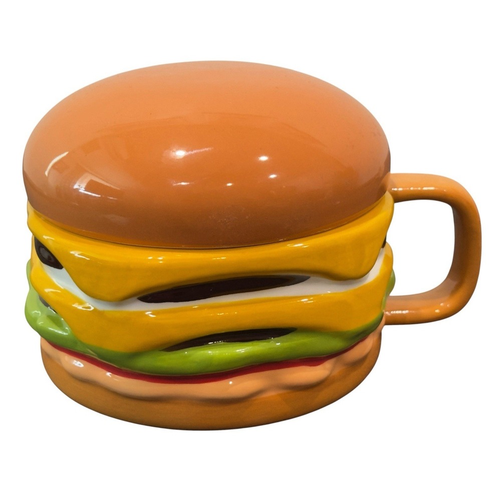In‎ N Out Employee Exclusive Large Double Double Burger Mug With Lid
